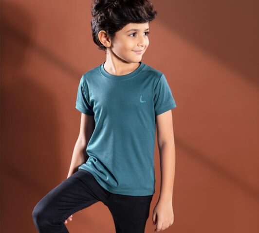 SoftBlush Everyday Comfort Tee - 1-2 Yrs, Royal Blue