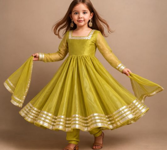Royal Anarkali Festive Set