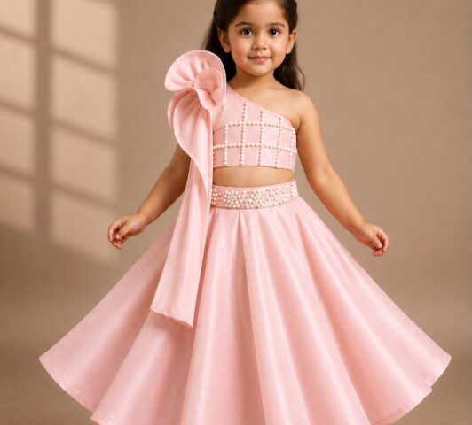 Aurelia Pearl Ensemble - 2-3 Yrs, Pink
